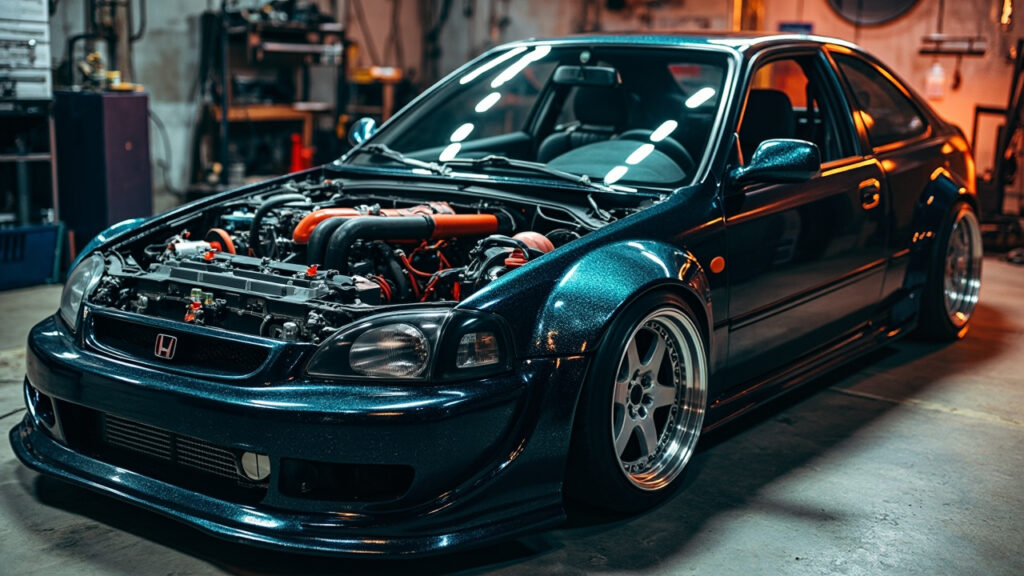 Honda civic tuning : boostez performances et style