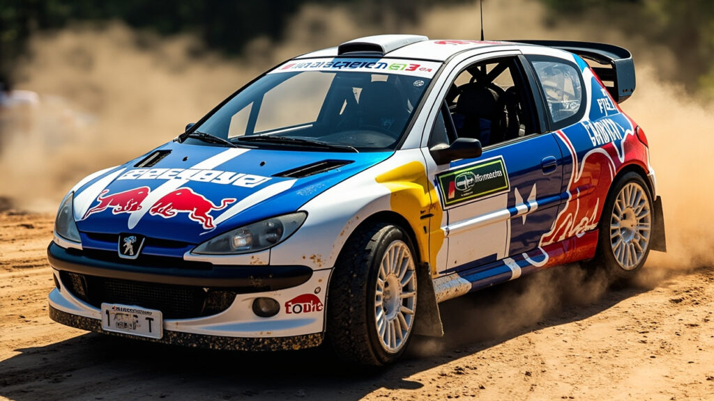 Kit carrosserie wrc 206 : transformez votre 206 en machine de rallye