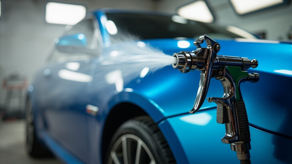 Pistolet peinture pour carrosserie : outil indispensable pour une application parfaite
