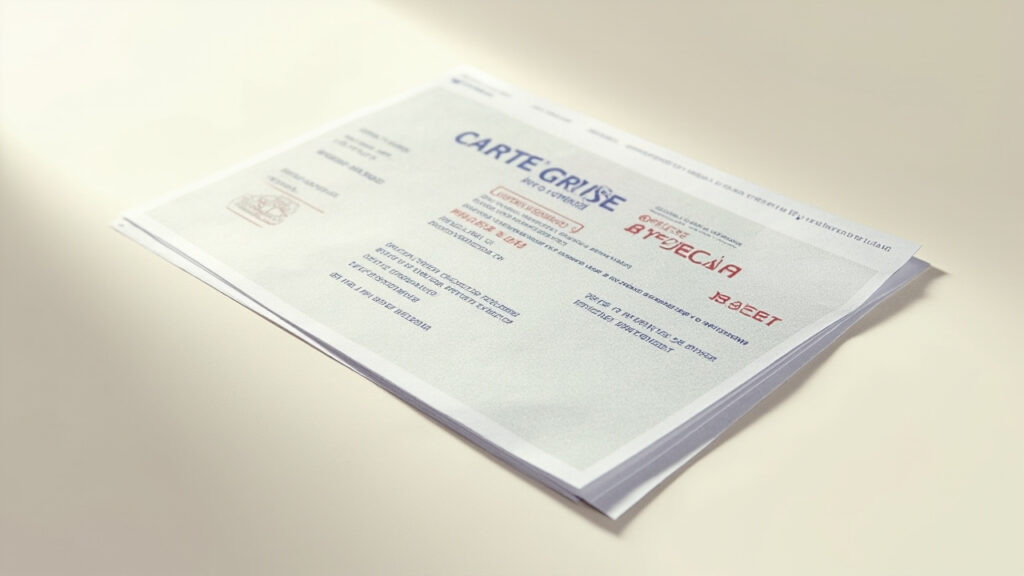 Carte grise p2 : comprendre son rôle essentiel