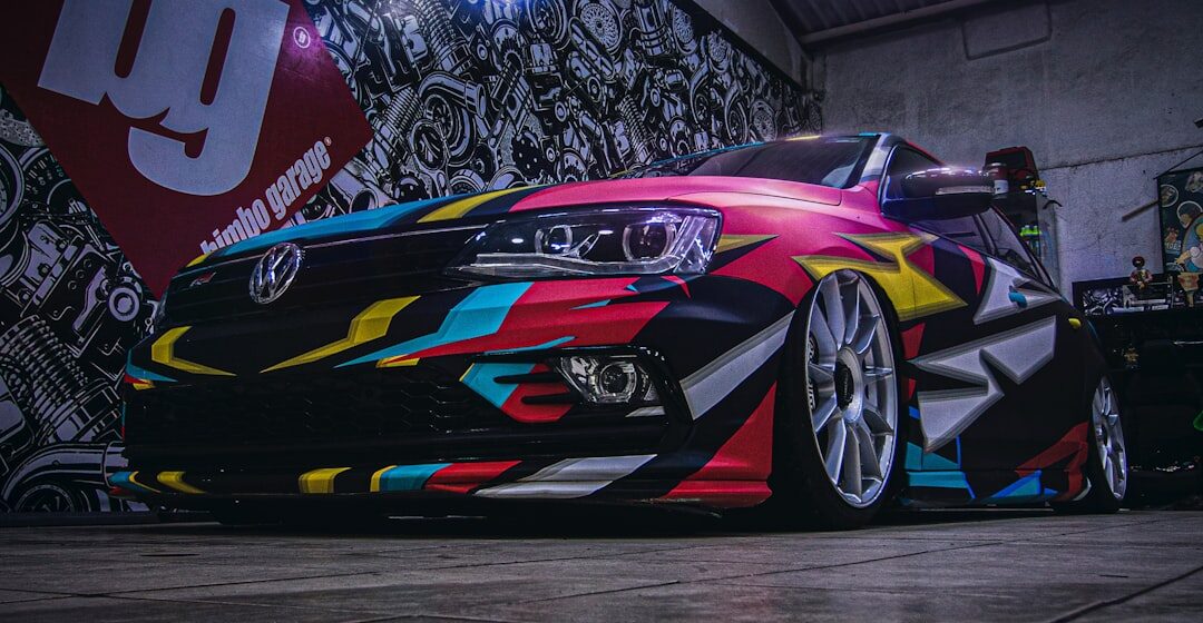 tuning Ferrari rouge et noir F 1