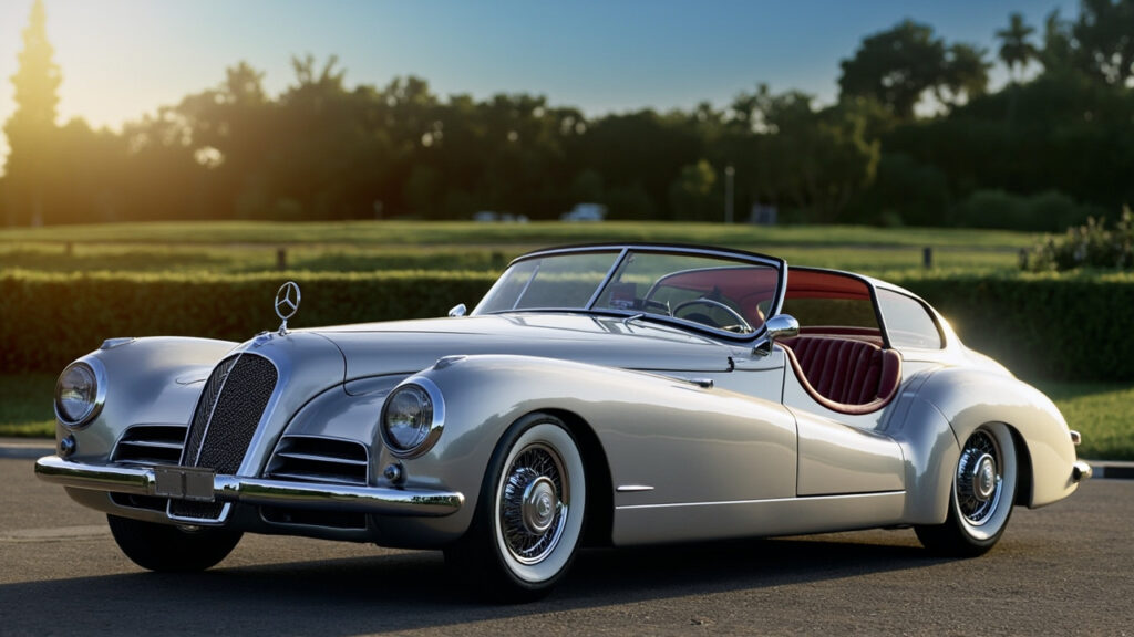 La mercedes benz w100, icône d'élégance et de performance