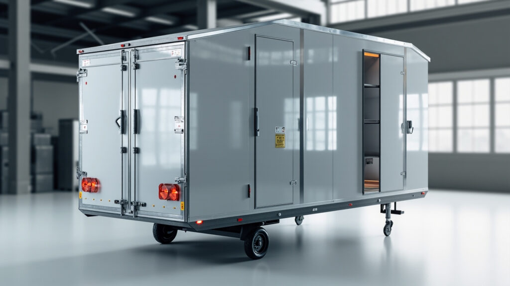La remorque de rangement vertical : solution efficace pour optimiser son espace