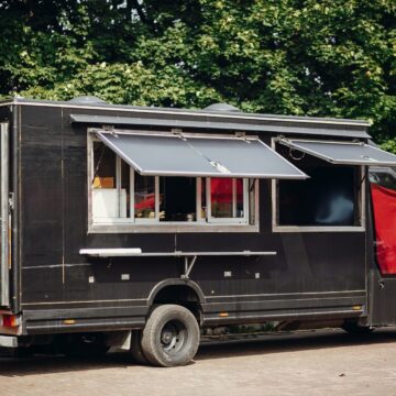Camion Van Food. 