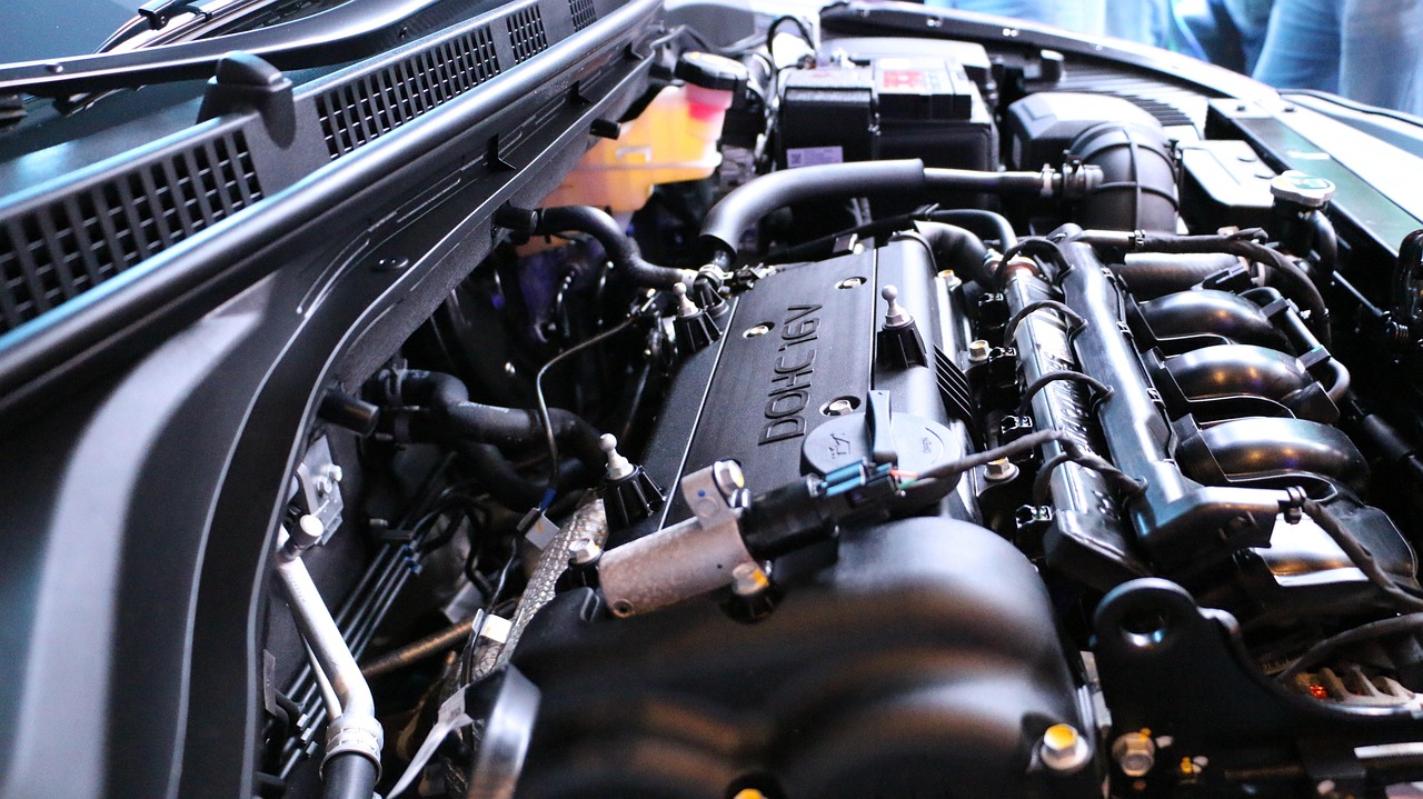 moteur de voiture