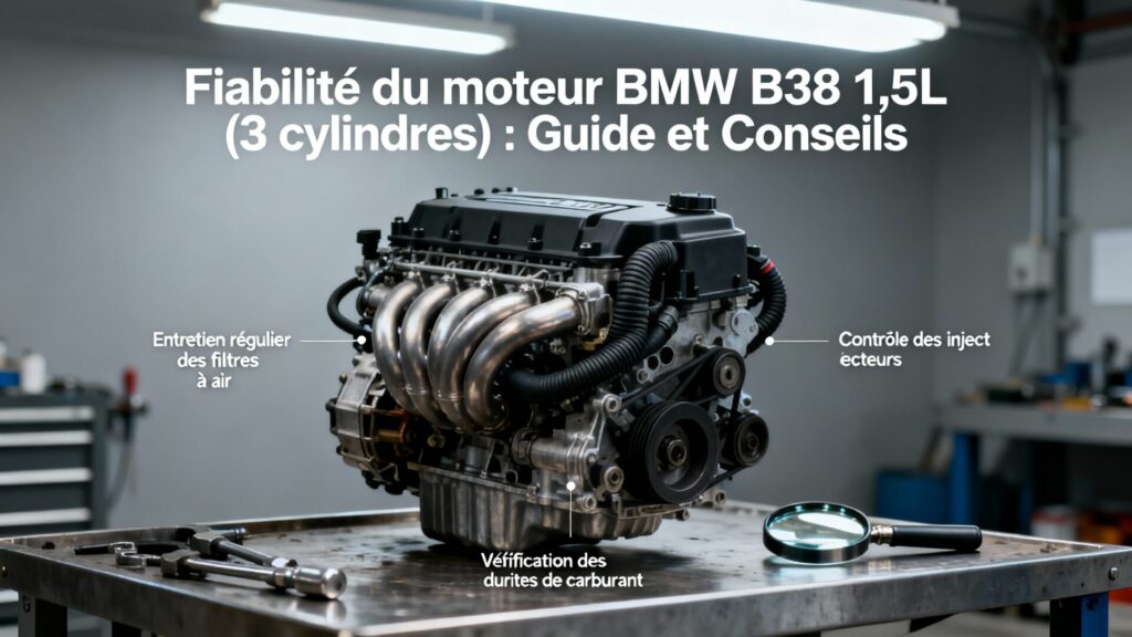 Fiabilité du moteur bmw b38 1,5 l (3 cylindres) : guide et conseils with any text