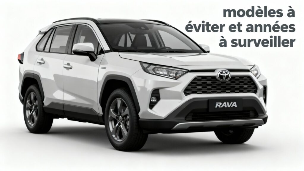 Toyota rav4 : modèles à éviter et années à surveiller with any text