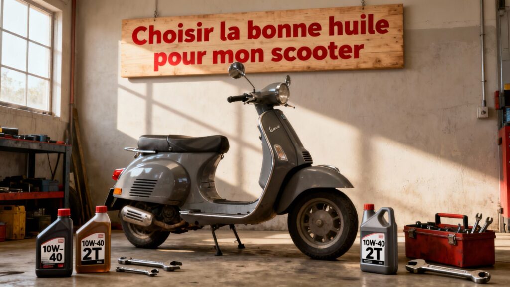 Choisir la bonne huile pour mon scooter with any text