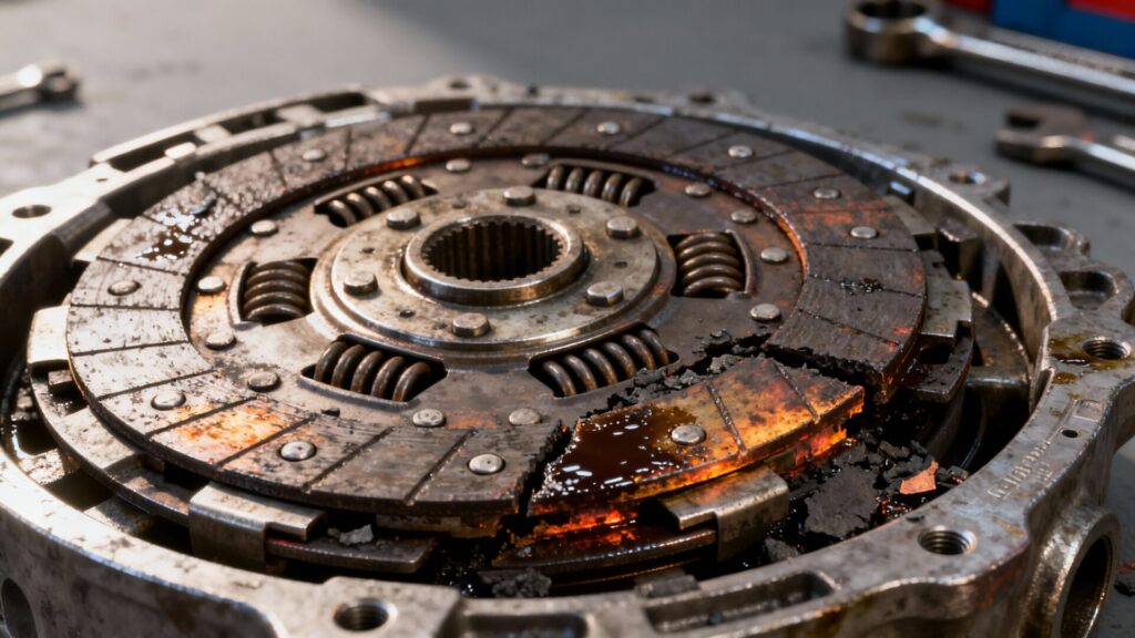 Comprendre et diagnostiquer un embrayage qui patine without any text