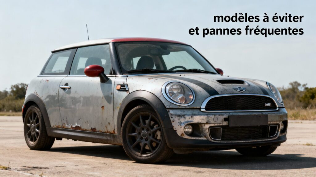 Mini cooper : modèles à éviter et pannes fréquentes with any text