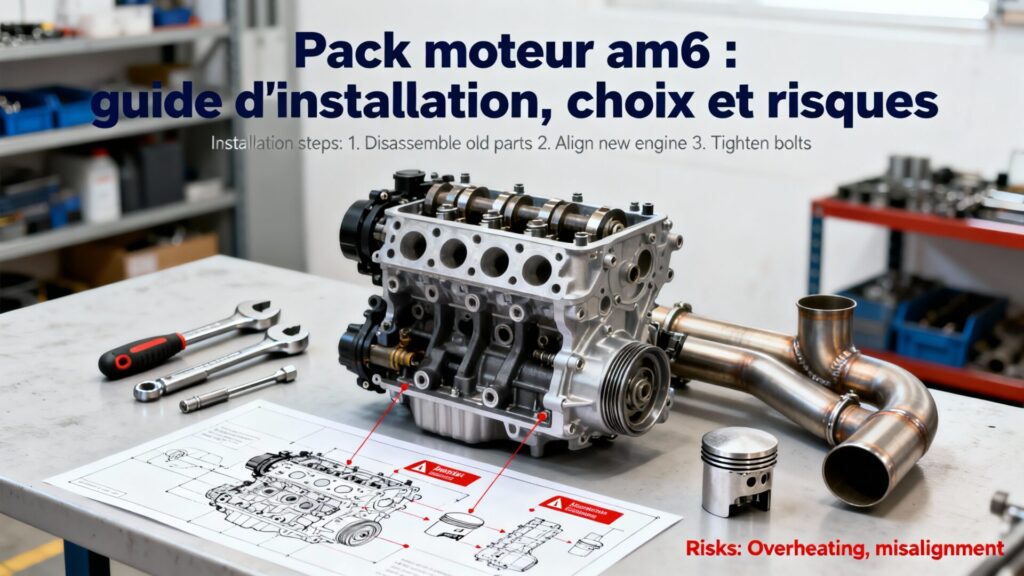 Pack moteur am6 : guide d'installation, choix et risques with any text