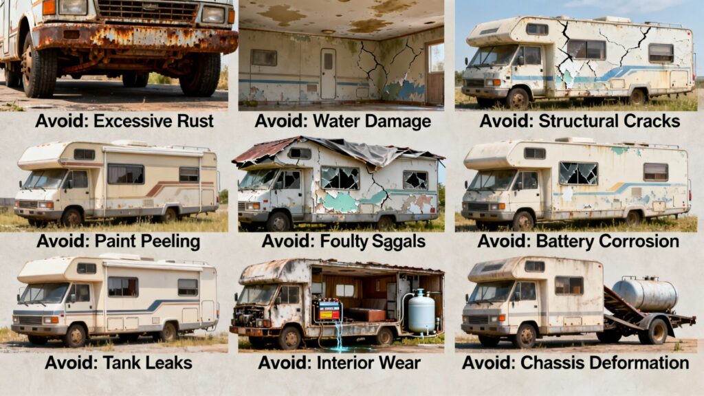 10 modèles de camping-car à éviter absolument lors d'un achat d'occasion with any text