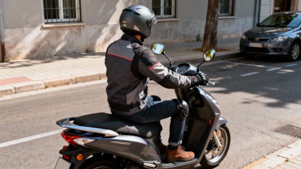 Comment conduire un scooter en toute sécurité without any text