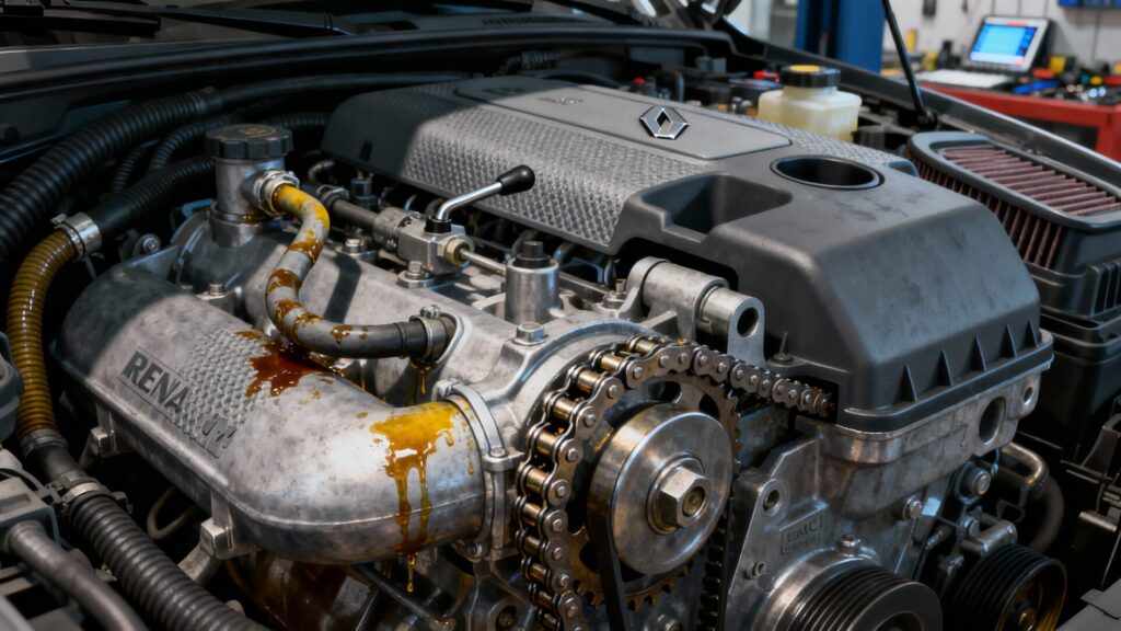 Fiabilité du moteur 1.6 dCi Renault : fuites, chaîne et entretien without any text
