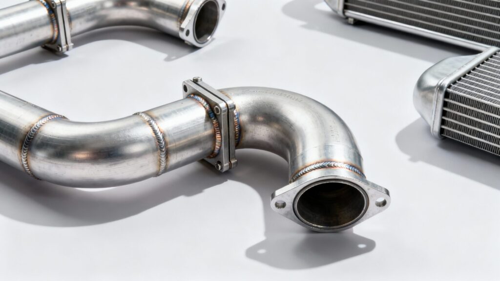 Les coudes en aluminium : la solution légèreté pour les circuits d'admission et d'intercooler without any text