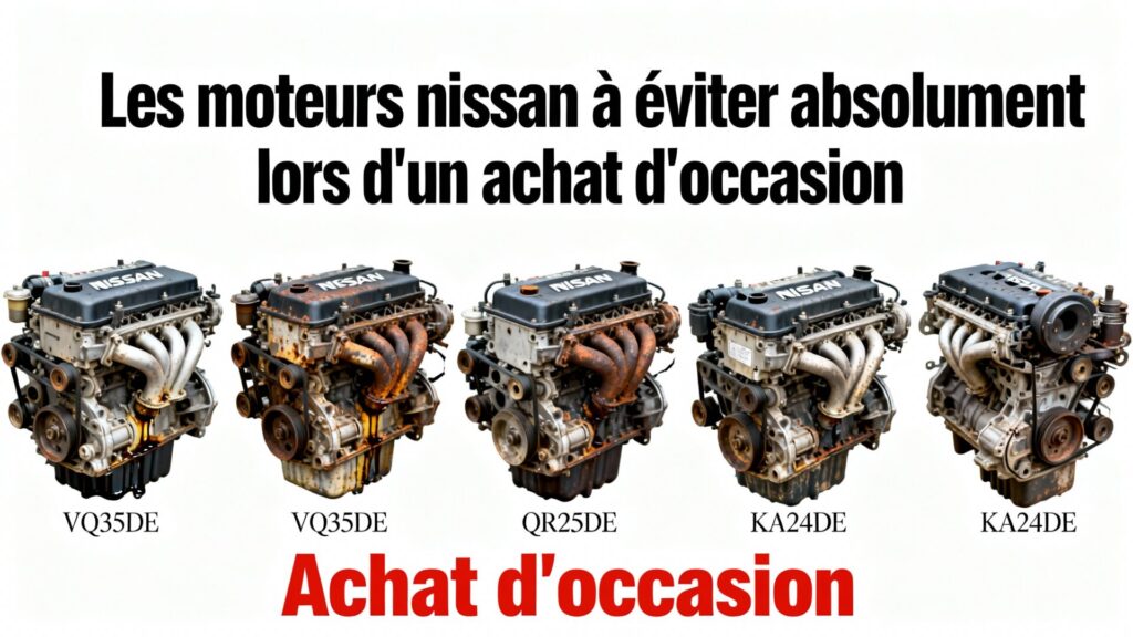 Les moteurs nissan à éviter absolument lors d'un achat d'occasion with any text
