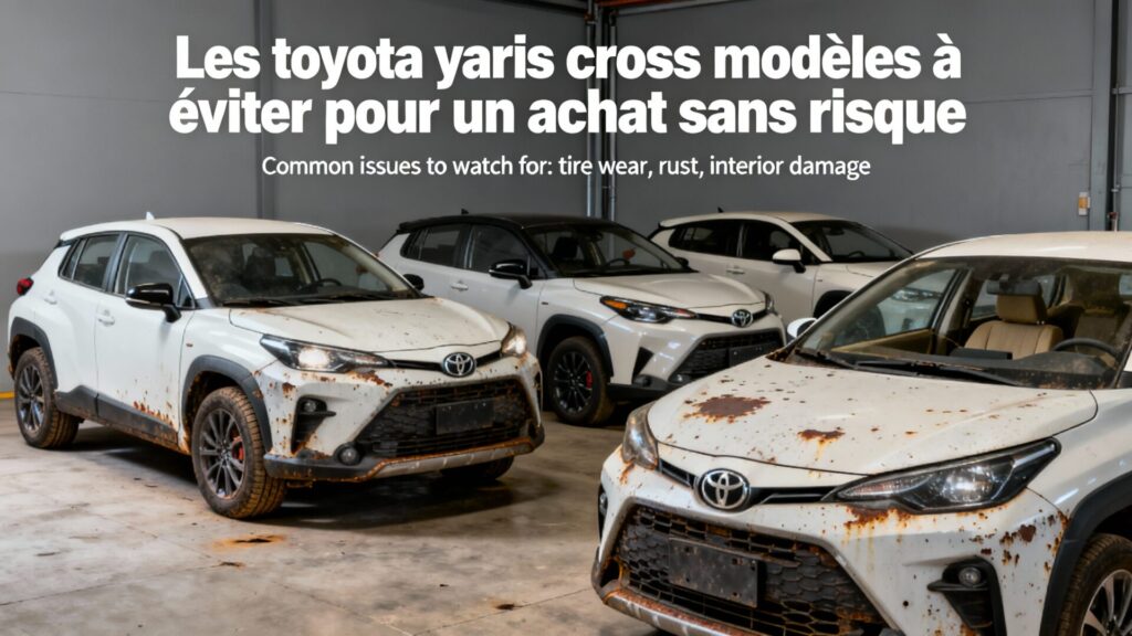 Les toyota yaris cross modèles à éviter pour un achat sans risque with any text