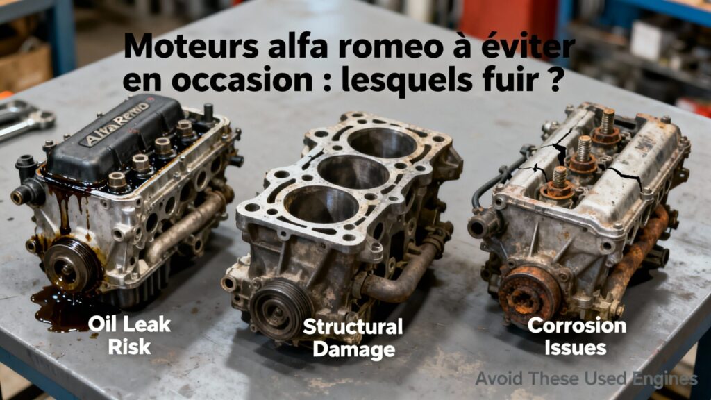 Moteurs alfa romeo à éviter en occasion : lesquels fuir ? with any text
