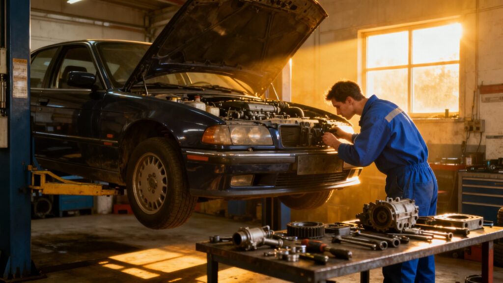 Trouver un voisin mécanicien pour ma voiture : risques et bonnes pratiques without any text