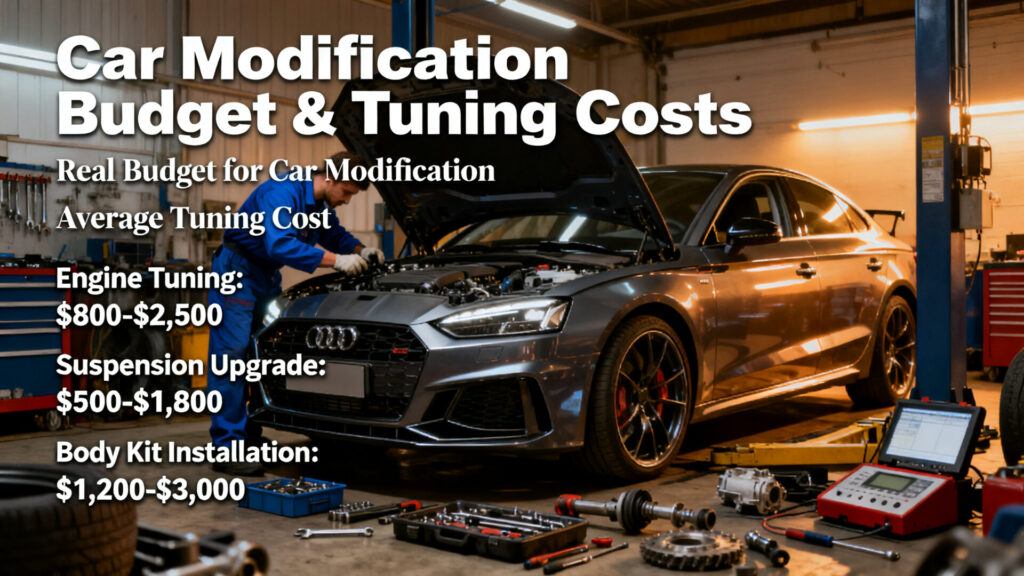 Quel est le budget réel pour modifier sa voiture et combien coûte un tuning ? with any text