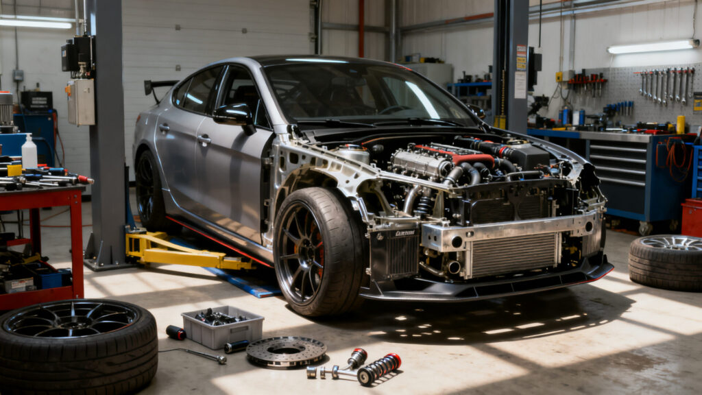 Quel est le budget réel pour modifier sa voiture et combien coûte un tuning ? without any text