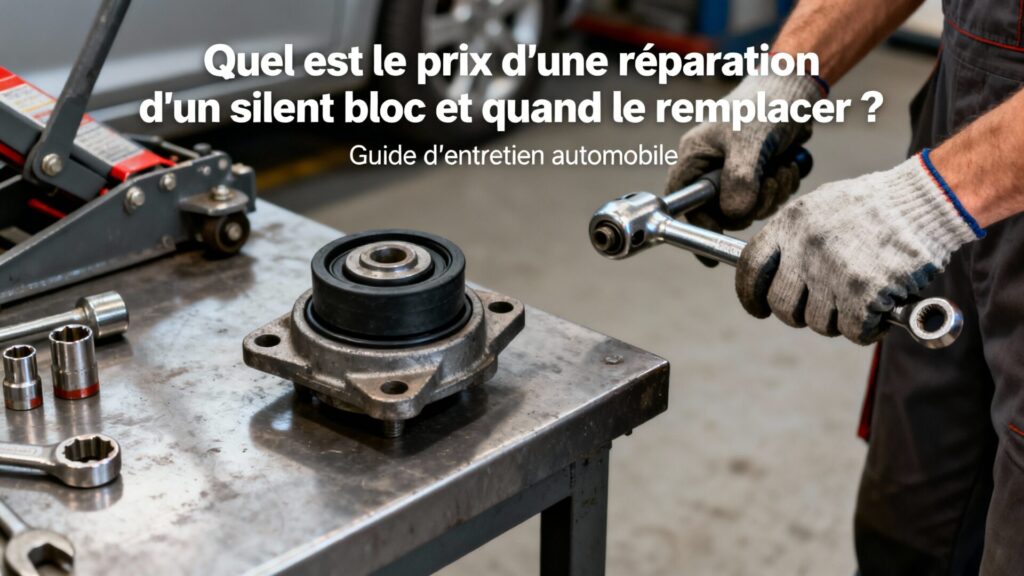 Quel est le prix d'une réparation d'un silent bloc et quand le remplacer ? with any text