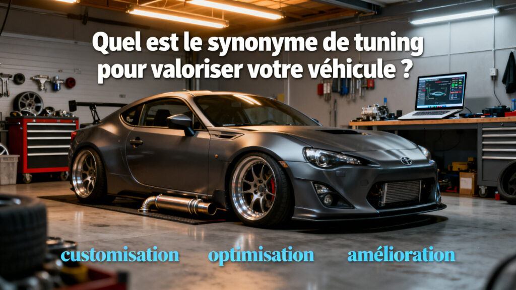 Quel est le synonyme de tuning pour valoriser votre véhicule ? with any text