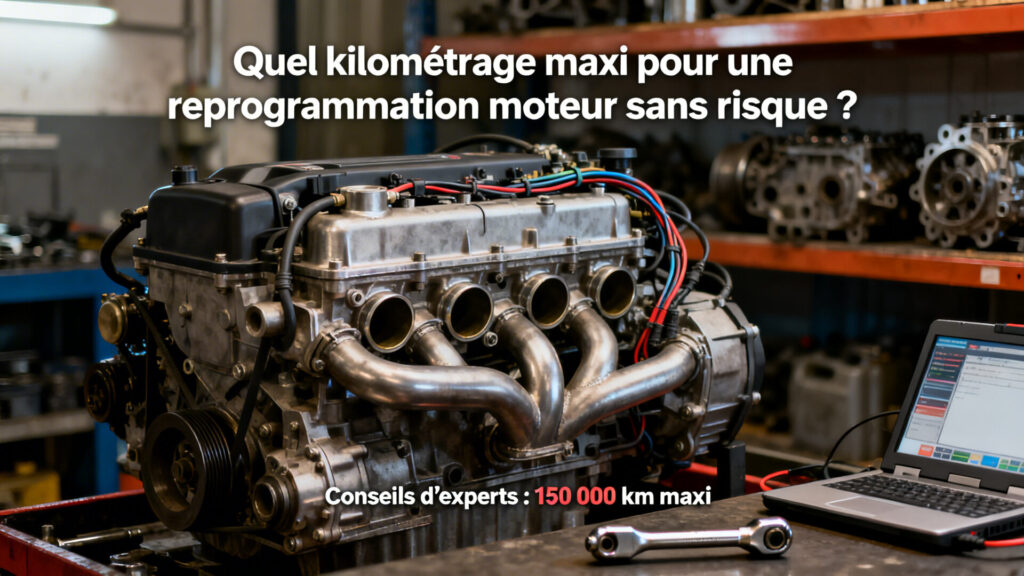 Quel kilométrage maxi pour une reprogrammation moteur sans risque ? with any text