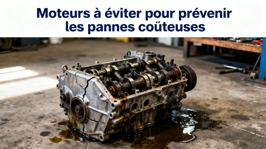 Quel moteur ne pas prendre pour éviter les pannes coûteuses with any text