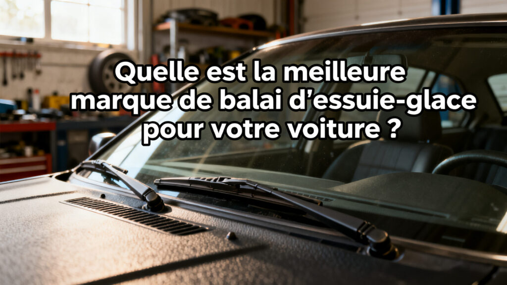 Quelle est la meilleure marque de balai d'essuie-glace pour votre voiture ? with any text