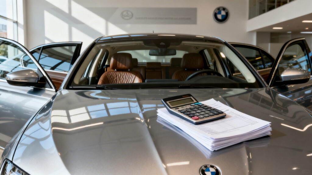Déterminer quel salaire pour une voiture à 50.000 euros without any text
