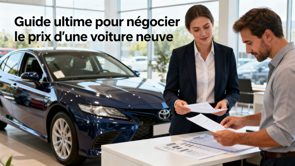 Guide ultime pour négocier le prix d'une voiture neuve with any text