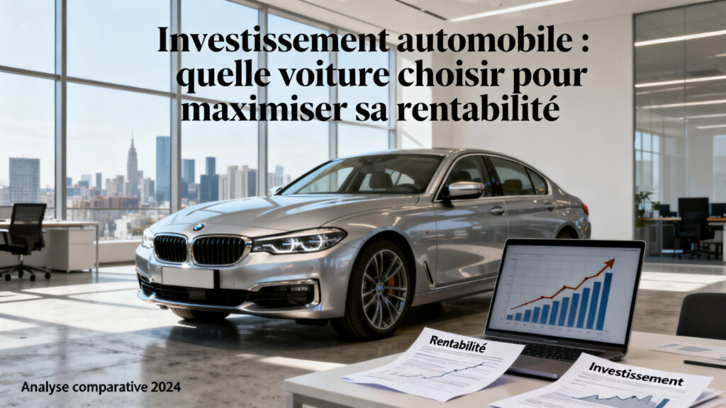 Investissement automobile : quelle voiture choisir pour maximiser sa rentabilité with any text