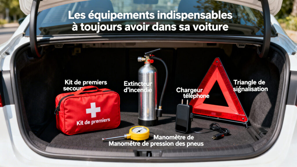 Les équipements indispensables à toujours avoir dans sa voiture with any text
