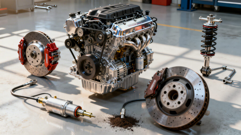 Quels sont les principaux organes d'une voiture et comment les optimiser without any text