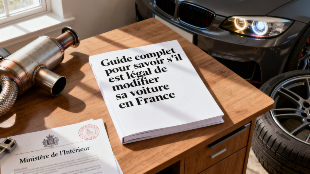 Guide complet pour savoir s'il est légal de modifier sa voiture en France with any text