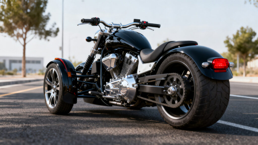 Législation et obligations pour conduire une moto 3 roues without any text
