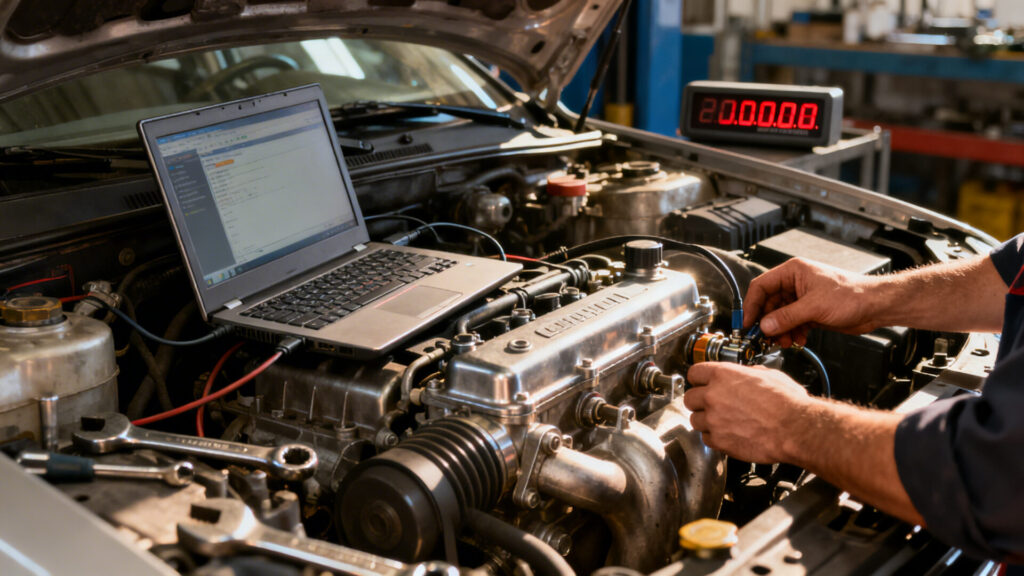 Quel est le kilométrage idéal pour une reprogrammation moteur ? without any text