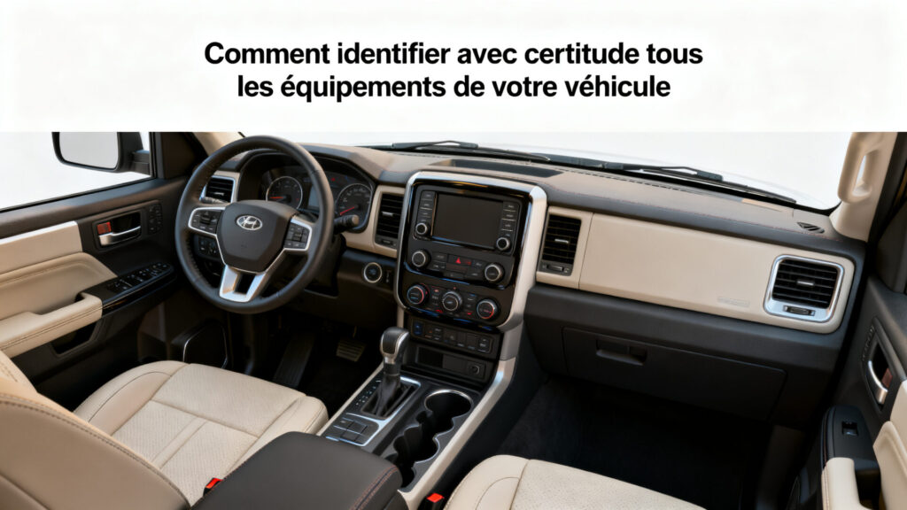 Comment identifier avec certitude tous les équipements de votre véhicule with any text