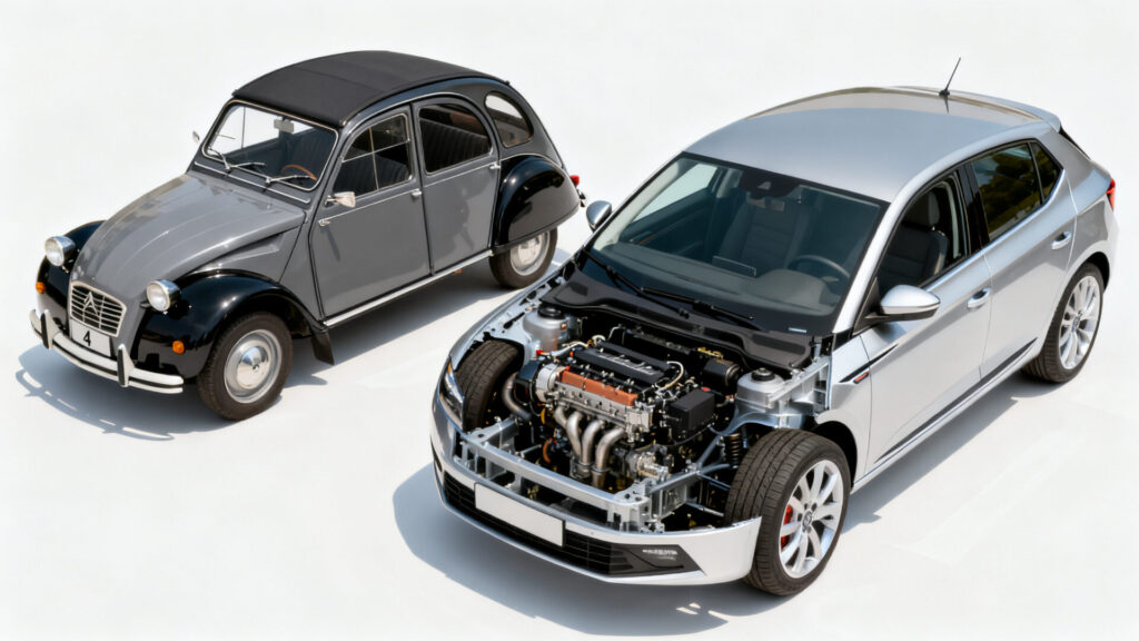 Comprendre la différence entre une voiture 4 cv et 5 cv pour son projet without any text