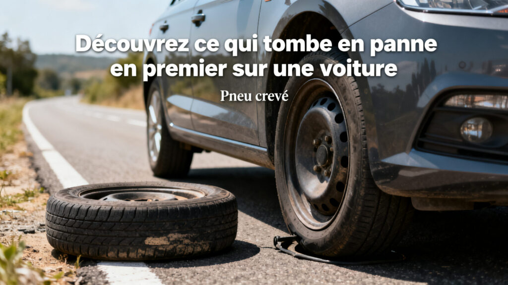 Découvrez ce qui tombe en panne en premier sur une voiture with any text