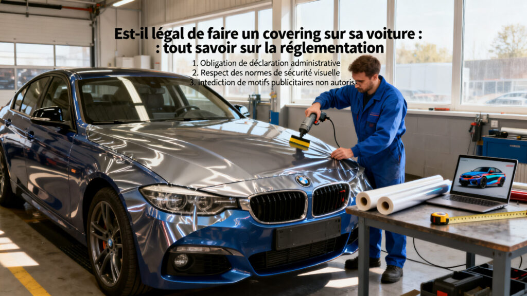 Est-il légal de faire un covering sur sa voiture : tout savoir sur la réglementation with any text
