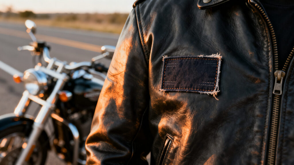 Que signifie "1%" sur un motard : la véritable histoire de ce patch without any text