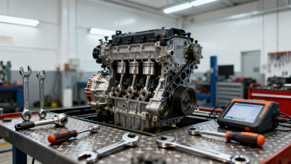 Guide pour découvrir quel est le moteur le plus durable en préparation automobile without any text