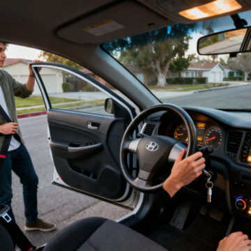 Les étapes indispensables avant de démarrer une voiture. without any text