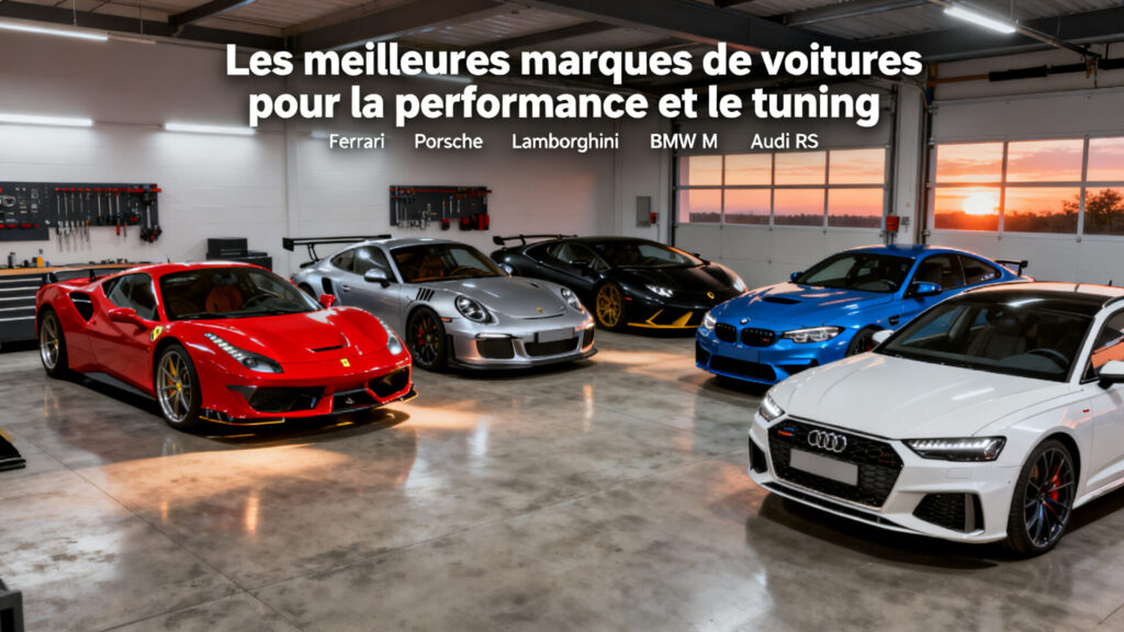 Les meilleures marques de voitures pour la performance et le tuning with any text