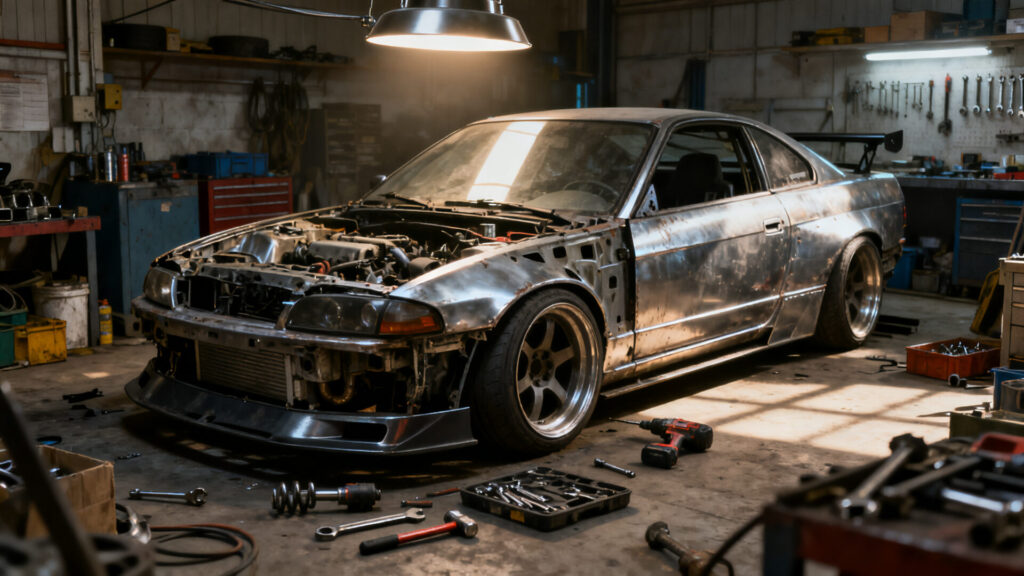 Anticiper quel modèle de voiture va être abandonné pour réussir son projet tuning. without any text