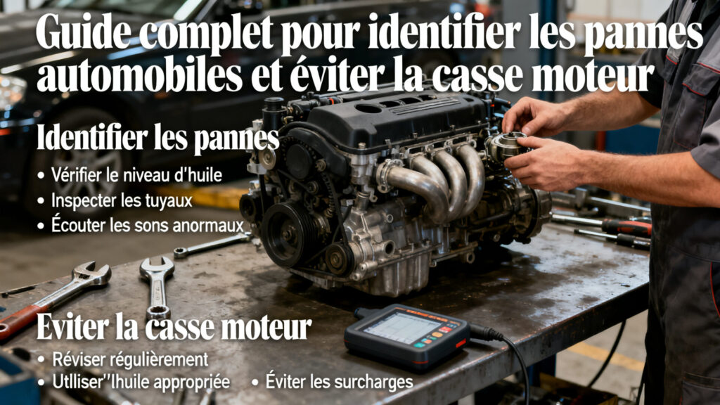 Guide complet pour identifier les pannes automobiles et éviter la casse moteur with any text