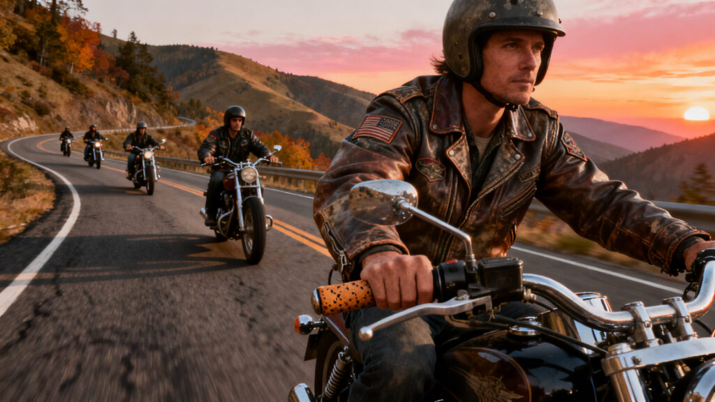 La célèbre devise des motards et sa véritable signification without any text