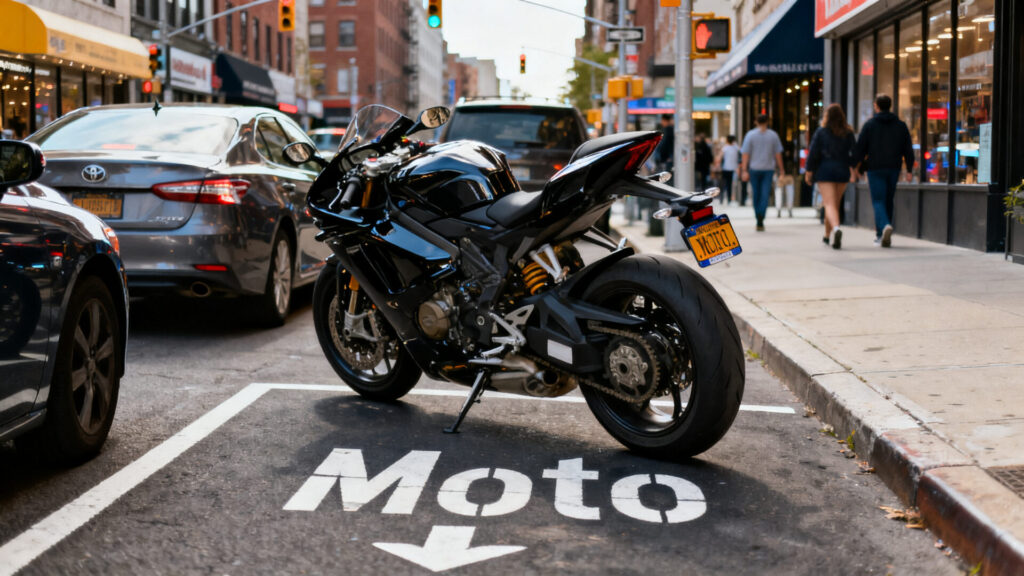 Où garer sa moto en ville pour éviter les amendes et la fourrière. without any text